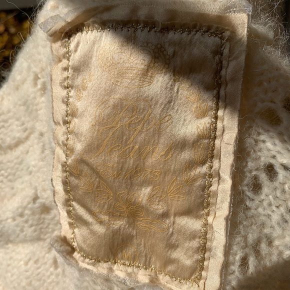 PEPE JEANS London cropped pointelle cardigan - Picture 9 of 11